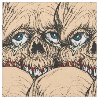 半分の顔 ファブリック