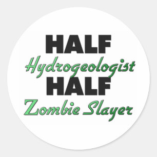 半分のHydrogeologistの半分のゾンビの殺害者 ラウンドシール