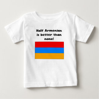 半分アルメニア語どれもよりよくないですがありません ベビーTシャツ