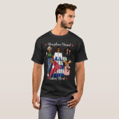 半分キューバ人、半分ブラジル人、キューバ育ちのR Tシャツ (正面フル)