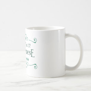 半分ポルトガル語 コーヒーマグカップ