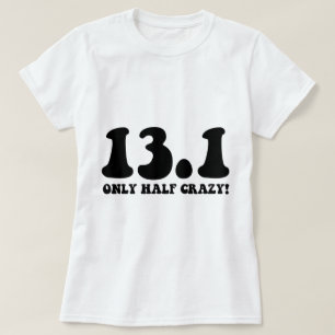 半分熱狂するただ Tシャツ