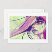 半分熱狂するな郵便はがきただ ポストカード (正面/裏面)