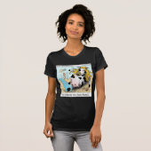 半分牛半分人魚のモーメイド 冗談グッズ Tシャツ (正面フル)