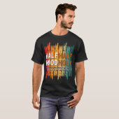 半分聖人半分フード Tシャツ (正面フル)