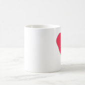 半分金曜日の親友があって下さい コーヒーマグカップ (中央)