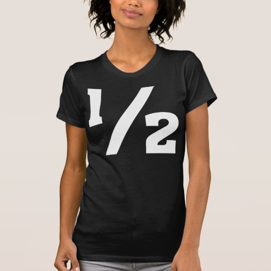 半分 Tシャツ (正面)