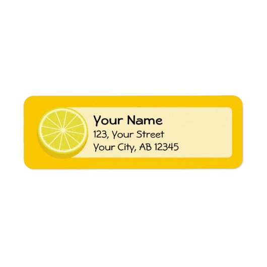 半切りレモン ラベル (正面)