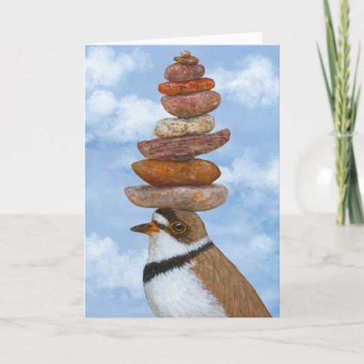 半割り千鳥のカードをつぶやく カード (正面)