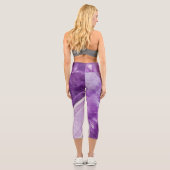 半原石大切組織構造 カプリレギンス (裏面)