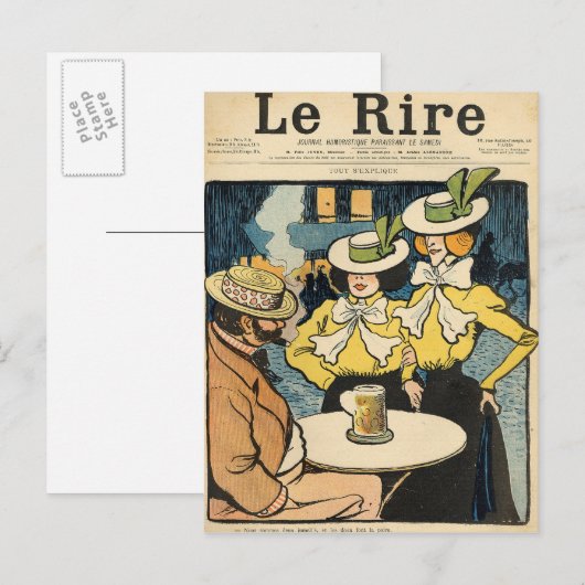 半姉妹 ポストカード (正面/裏面)