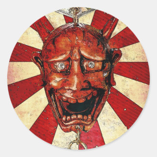 半屋ステッカー ラウンドシール