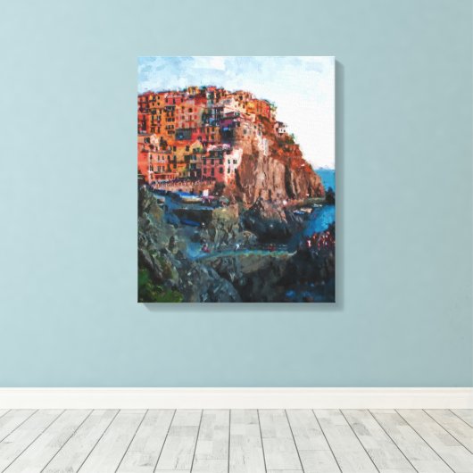 半島 キャンバスプリント (インサイチュ (ウッドフロア))