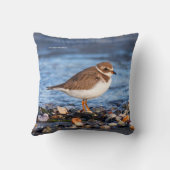 半平チドリのショアバードビーチ クッション (裏面)