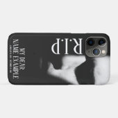半影に佇む眠る顔 Case-Mate iPhoneケース (裏面(横))