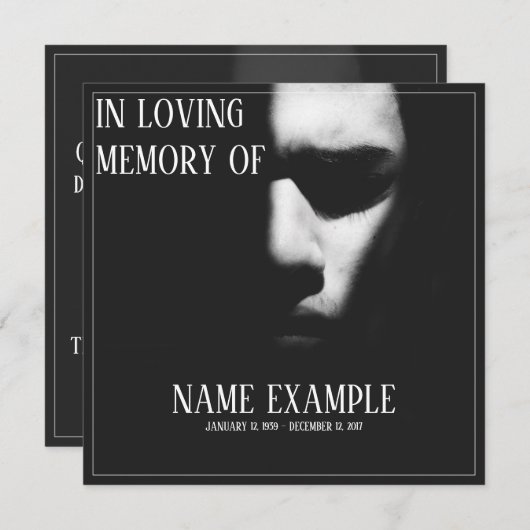 半影に眠る顔 (正面/裏面)