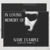 半影に眠る顔 (正面/裏面)