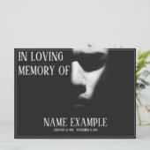 半影に眠る顔 (スタンド正面)