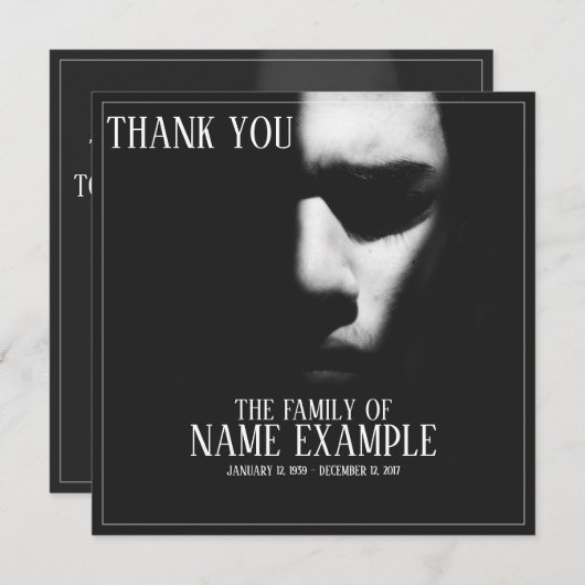 半影に眠る顔 (正面/裏面)