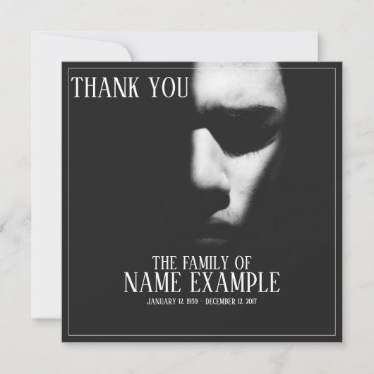 半影に眠る顔 (正面)