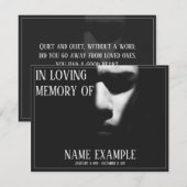 半影に眠る顔 (正面/裏面)