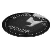 半影に眠る顔 カッティングボード (角)