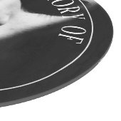 半影に眠る顔 カッティングボード (角)