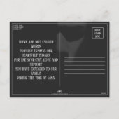 半影に眠る顔 シーズンポストカード (裏面)