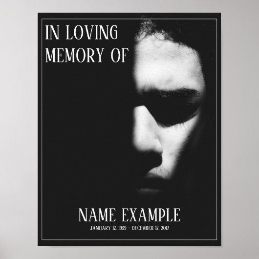 半影に眠る顔 ポスター (正面)