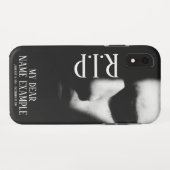 半影に眠る顔 Case-Mate iPhoneケース (裏面(横))