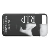 半影に眠る顔 Case-Mate iPhoneケース (裏面(横))