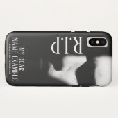 半影に眠る顔 Case-Mate iPhoneケース (裏面(横))