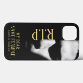 半影に眠る顔 Case-Mate iPhoneケース (裏面 (横))