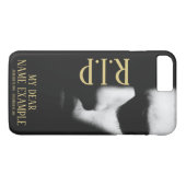 半影に眠る顔 Case-Mate iPhoneケース (裏面(横))