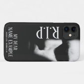 半影に眠る顔 Case-Mate iPhoneケース (裏面(横))