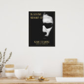 半影の眠る顔のポスター ポスター (キッチン)