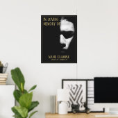 半影の眠る顔のポスター ポスター (ホームオフィス)