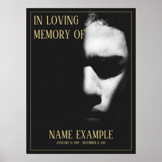 半影の眠る顔のポスター ポスター (正面)