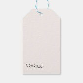 半感謝していおもしろい年でパーティー ギフトタグ (裏面)