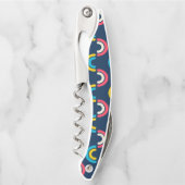 半数々の円パターン ソムリエナイフ (正面)