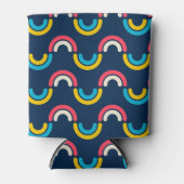 半数々の円パターン 缶クーラー (正面)