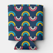 半数々の円パターン 缶クーラー (裏面)