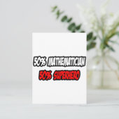 半数学者…ハーフスーパーヒーロー ポストカード (スタンド正面)