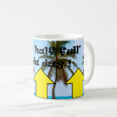 半日だ！コーヒーのマグカップ コーヒーマグカップ (正面右)