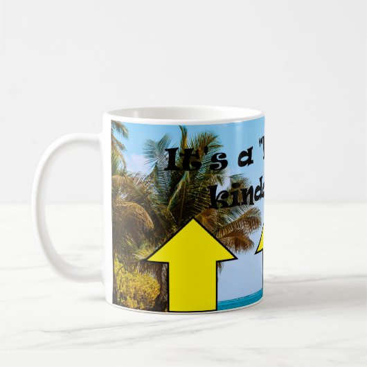 半日だ！コーヒーのマグカップ コーヒーマグカップ (左)