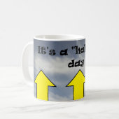 半日だ！コーヒーマグ コーヒーマグカップ (正面左)