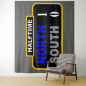 半時間、北1南0 タペストリー (インサイチュ)