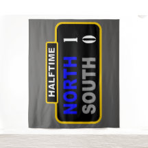 半時間、北1南0