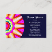 半曼荼羅05 – ダークネイビー 名刺 (裏面)