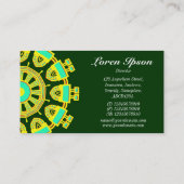 半曼荼羅110714(1) – ダークグリーン 名刺 (裏面)